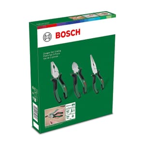 Bosch 3 Pcs Pliers Set, 1 600 A02 C0S