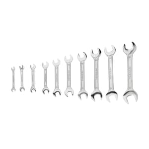 Taparia 10 Pcs Double Ended Open Jaw Spanners Set, DEP 10