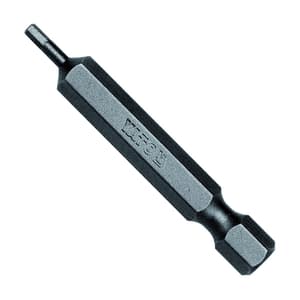 Yato 50 mm (Length) x 2 mm Hex Screwdriver Bits (Pack of 50 Pcs), YT-7869