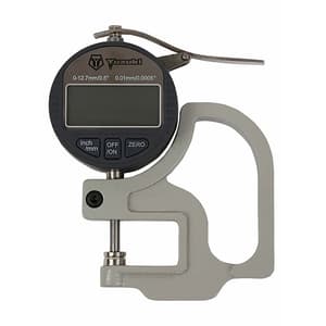 Yuzuki 0.001 x 25 mm Digital Thickness Gauge with 150 mm Deep Throat, DTG25001150
