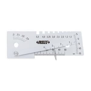 Insize 0 - 50 mm Stainless Steel Welding Gauge, 4848-1