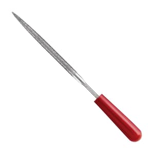 JK 140 mm / 5.5 inch '2' Cut Half Round Diamond Coated Needle File