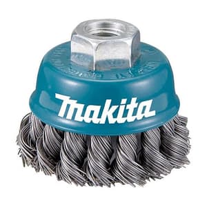 Makita 75 mm Dia. Wire Cup Brush with Knotted Wire, D-24125