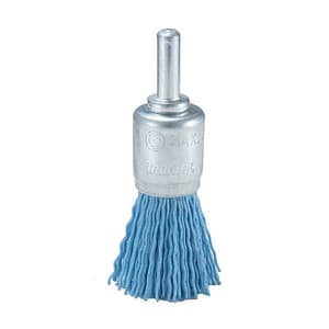Makita 24 mm  Dia. x 6 mm Shank Nylon End Brush for Drill (Fine), D-45727