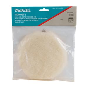 Makita 125 mm Wool Pad for Random Orbit Polisher, 197920-8