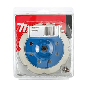 Makita 150 mm Sanding Pads for Random Orbit Sanders, 197929-0