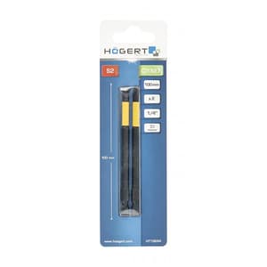 Hogert T27 x 100 mm Length Torx Impact Screwdriver Bits (Pack of 2 Pcs), HT1S694