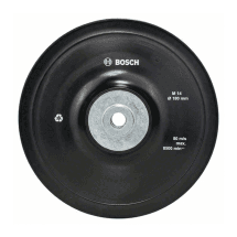 Bosch 100 mm - 180 mm Dia. Backing Pads For Fibre Sanding Discs