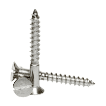 TB Basics M8 Dia. Stainless Steel 304 CSK Wood Screw