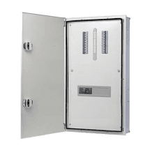 Hager Novello+ 4 Way - 16 Way Double Door - Vertical TPN DBs (IP43)