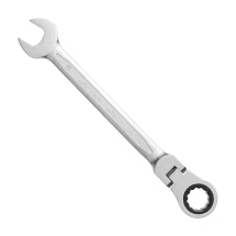 Hogert 8 mm - 21 mm Combination Ratchet Spanner With Flexible Head