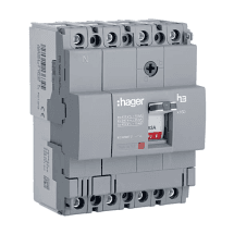 Hager Novello+ 32 Amp - 160 Amp MCCBs Thermal Magnetic Release - X160 (4 Pole & 18 kA)