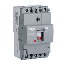 Hager Novello+ 32 Amp - 160 Amp MCCBs Thermal Magnetic Release - X160 (3 Pole & 25 kA)