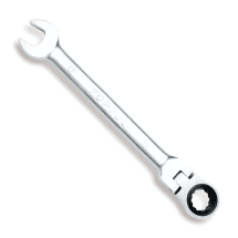 Toptul 8 mm - 19 mm Flexible Ratchet Combination Wrench