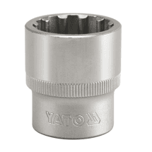 Yato 8 mm - 32 mm, 1/2 Inch Sq. Drive Spline Sockets