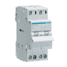 Hager Novello+ 25 Amp - 63 Amp 2 Way Centre Off Changeover Switches
