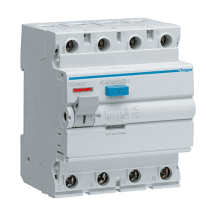 Hager Novello+ 25 Amp - 63 Amp AC Residual Current Circuit Breakers RCCBs (4 Pole)