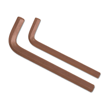Taparia 1/16 Inches - 3/8 Inches Allen Keys, Brown Finish