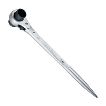 Toptul 10 x 12 mm - 50 x 55 mm Double Socket Ratchet Wrench