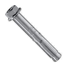 Hilti 6.5 x 25/5 mm - 20 x 150/95 mm Assy HLC Sleeve Anchor (Hex Head Nut With Integrated Washer)