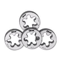 Ozar Metric Thread Carbon Steel Right Hand Round Dies M2 - M25