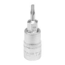 Yato T8 - T40 mm, 1/4 Inch Sq. Drive Torx Bit Sockets