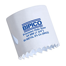 Bipico Precision Hole Saw Bi-metal HSS, 14 mm - 210 mm, M42 - 8% Cobalt