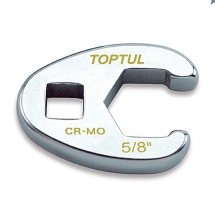 Toptul 3/8 Inch - 7/8 Inch (6 PT) 3/8 Inch Sq. Drive Flare Nut Crowfoot Wrench