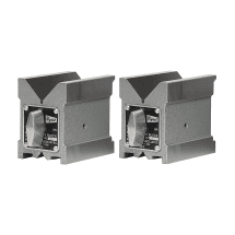 Crystal 40 mm 200 mm Magnetic V Blocks