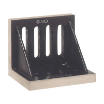 Apex 90 x 75 x 65 mm - 300 x 225 x 200 mm Machined Slotted Angle Plates (Webbed End)