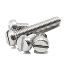 TB Basics 1/8 Inch Dia. BSW Thread S.S Cheese Slotted Machine Screw