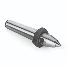 Tooltech MT3 - MT6 CNC Carbide Tipped Extended Dead Centre (With Draw Off Nut)