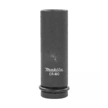 Makita 8 mm - 32 mm, 1/2 Inch Sq. Drive Impact Deep Sockets (With Pin)