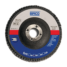 Bipico 100 - 125 mm Aluminium Oxide / Zirconia Oxide Flap Disc
