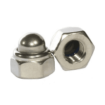 Pentagon 4 mm - 16 mm Stainless Steel 202 Dome Nuts