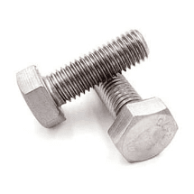 Pentagon 1/2 Inch Dia. Stainless Steel 202 Hex Head Bolts