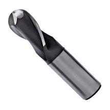 Miranda 1.00 - 20 mm Solid Carbide End Mills (4 Flute Ball Nose, TiAIN Coated)