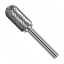 JK 3.00 - 16 mm Cylindrical Radius End Tungsten Carbide Rotary Burrs