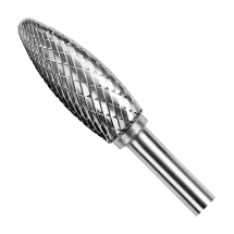 JK 6.30 - 12.7 mm Flame Tungsten Carbide Rotary Burrs