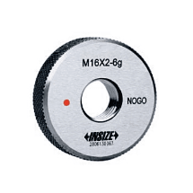 Insize 2.0 mm - 10 mm Metric Thread Ring Gauges (NoGo Series)
