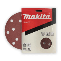 Makita 150 mm / 6 Inch Dia. 15 Holes Abrasive Sanding Disc