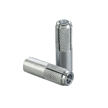 Pentagon (SS 304) M8 x 30 mm - M12 x 50 mm Drop In Anchors With Knurling