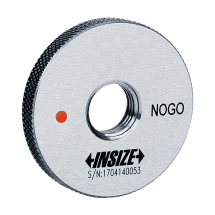 Insize 3.5 - 10 mm Metric Fine Thread Ring Gauges (NoGo Series)