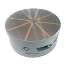 Crystal 200 - 400 mm Round Permanent Magnetic Chucks (With Radial Pole)
