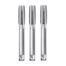 Addison Metric Coarse Pitch Non-Serial M3 - M68 M2 HSS Ground Thread Hand Taps (Set of 3 Pcs)