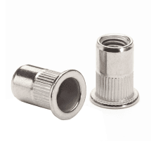 Pentagon 3 mm - 10 mm (SS304) Insert Nut / Rivet Nut with Round Body Large Head