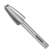 Bahco 6.00 - 12 mm Arch Round Nose Tungsten Carbide Rotary Burrs