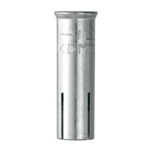 Hilti M6 x 25 mm - M20 x 80 mm HKD Drop In Anchors - Galvanised Steel