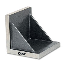 Ozar 25 x 25 x 25 mm - 300 x 300 x 300 mm Ground Finish Solid Angle Plate