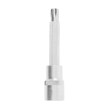 Hogert T20 mm - T70 mm, 1/2 Inch Sq. Drive Torx Bit Sockets (100 mm Length)